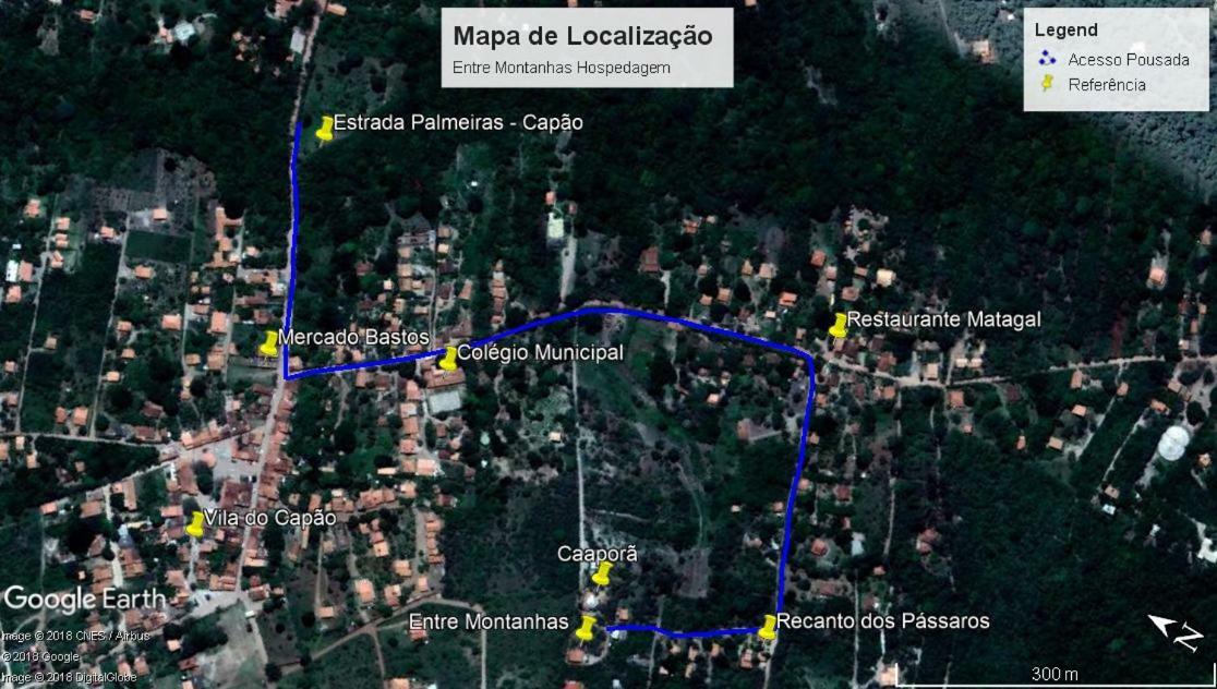 Entre Montanhas Capao Hotel Vale do Capao Kültér fotó